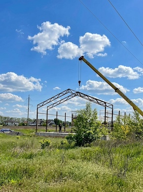 Будівництво церкви в селі Княжичі - 5